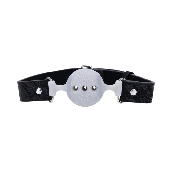 Sportsheets Sex & Mischief Lace Silicone Breathable Ball Gag