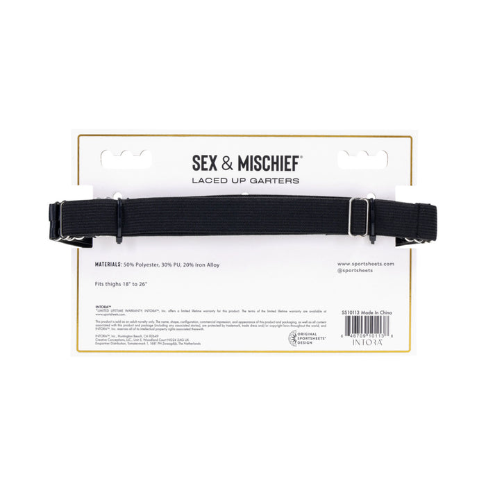 Sportsheets Sex & Mischief Laced Up Garters