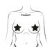 Pastease Everyday Reusable: Liquid Black Star Pasties