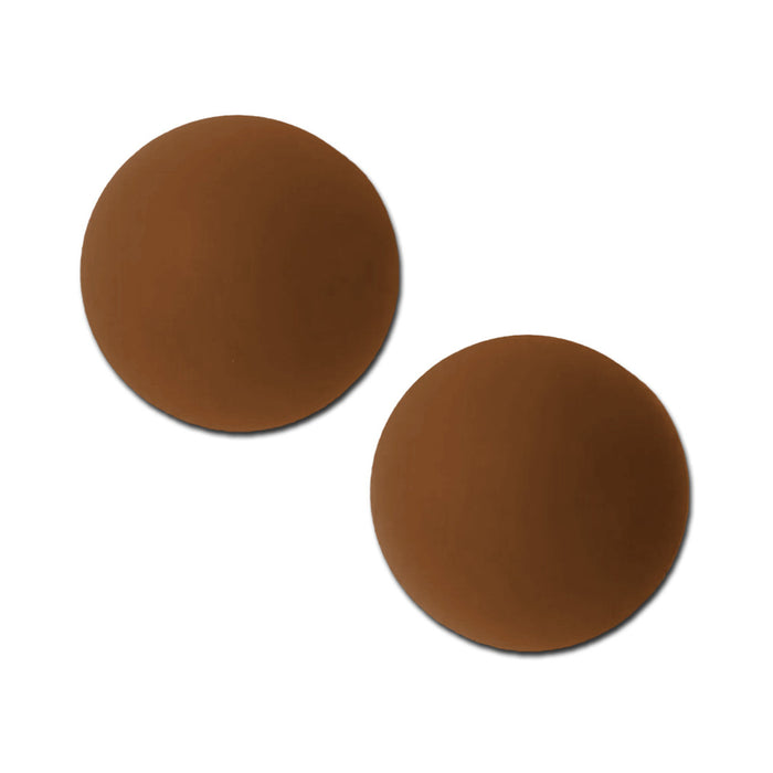 Pastease Halos Reusable Sticky Adhesive Silicone Nipple Cover Dark Small A-C Cup