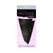 Pastease Strapless Bikini Merkins: Liquid Black Mini Bikini Merkin
