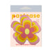 Pastease Groovy Flower Pasties in Pink Lemonade