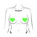 Pastease Love: Glow-in-the-Dark Hearts Pasties