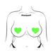 Pastease Love: Glow-in-the-Dark Hearts Pasties