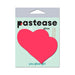 Pastease Love: Glow-in-the-Dark Neon Pink Heart Pasties Nipple Covers