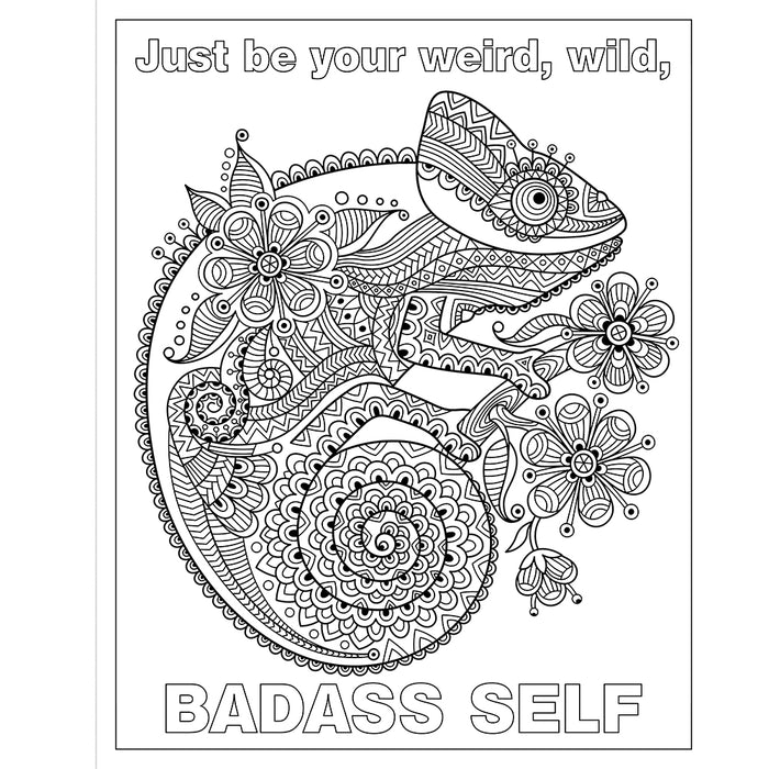 F*cking Fantastic: A Colossal Kick-Ass Coloring Book