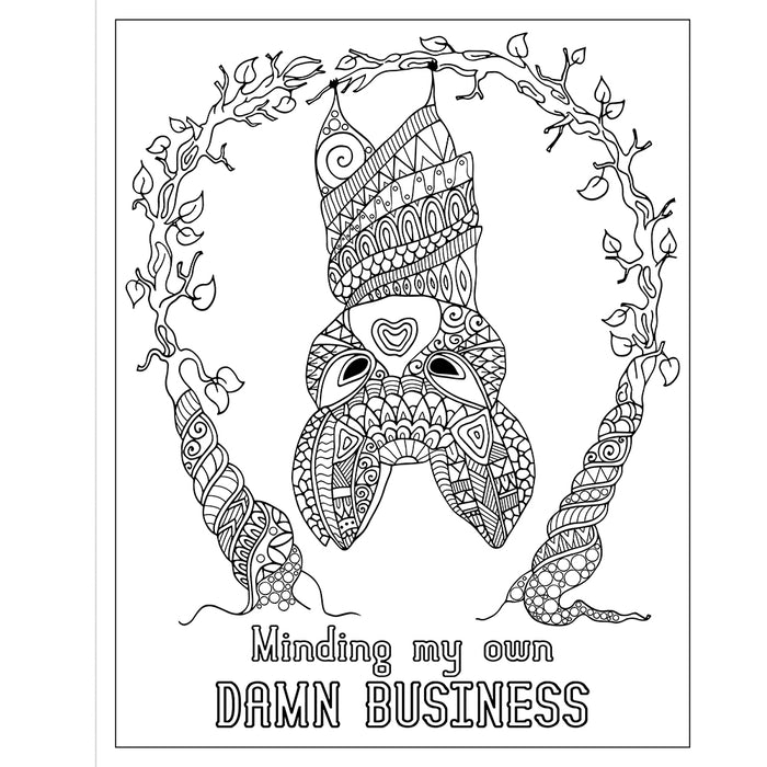 F*cking Fantastic: A Colossal Kick-Ass Coloring Book