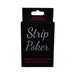 Strip Poker Playing Cards