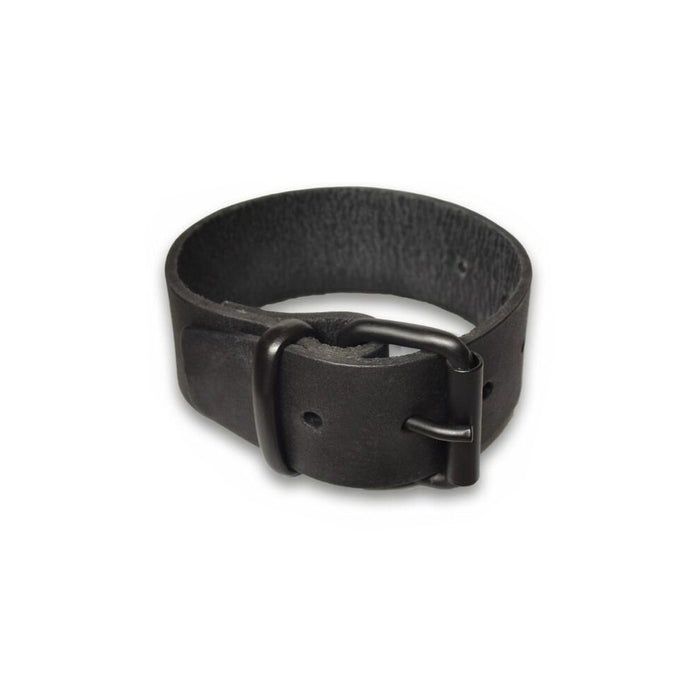 Prowler RED Leather Buckle Bicep Band L