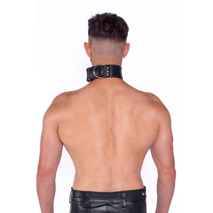 Prowler RED Leather Collar S/M