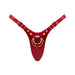 Strap-On-Me Leatherette Harness Fabulous One Size Red Glossy