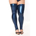 Coquette Darque Stockings Blue Queen Size