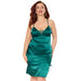 Coquette Holiday Dress Green 1XL/2XL