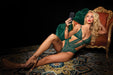 Coquette Holiday Teddy Green L
