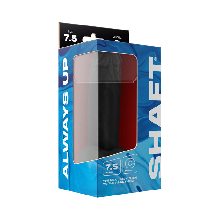 Shaft Model C 7.5 in. Dong with Balls Black