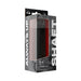 Shaft Model J 7.5 in. Liquid Silicone Dong Black