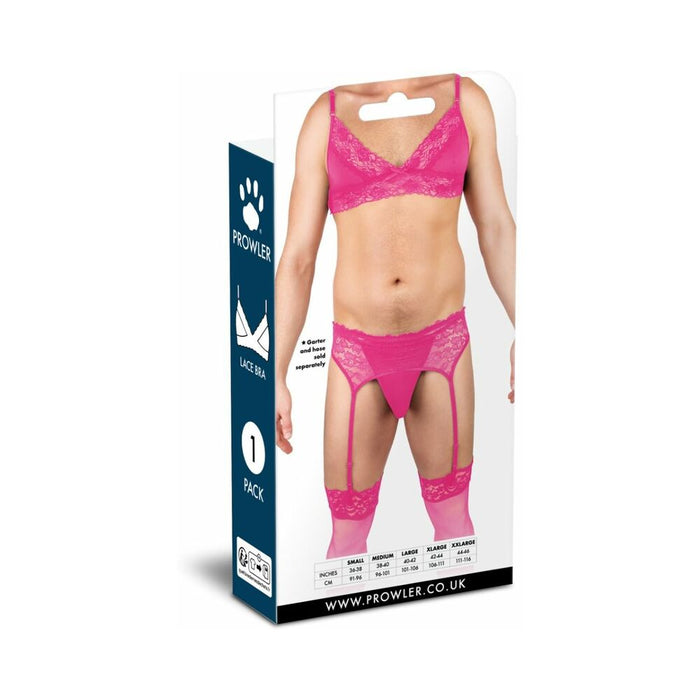 Prowler Lace Bra Pink XL