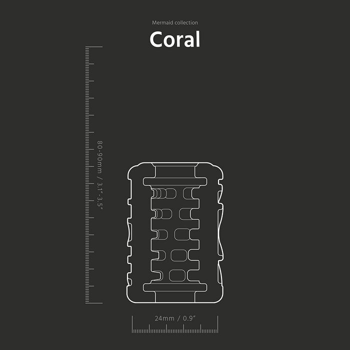 The Handy Mermaid Collection Coral Sleeve
