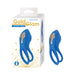 Gold Glam Cockring Blue