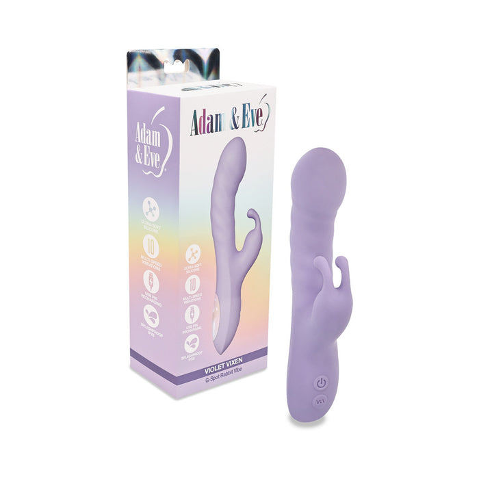 Adam & Eve Violet Vixen G-Spot Rabbit Vibe