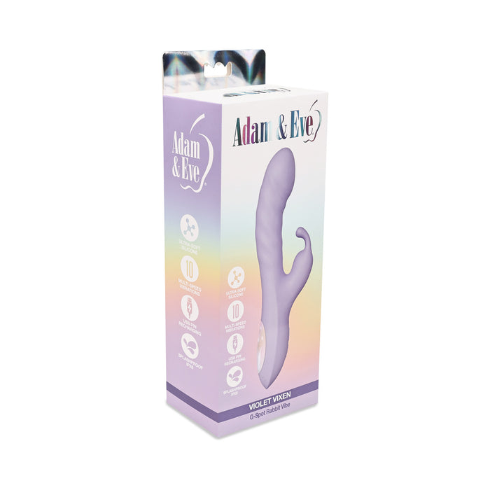 Adam & Eve Violet Vixen G-Spot Rabbit Vibe