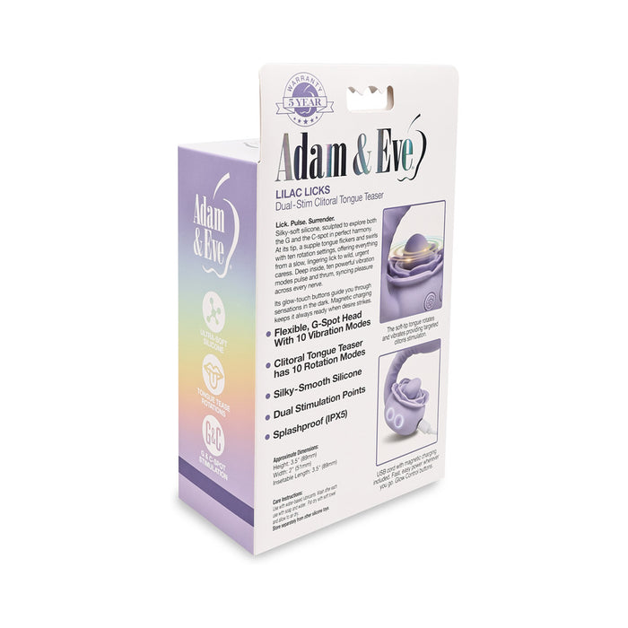 Adam & Eve Lilac Licks