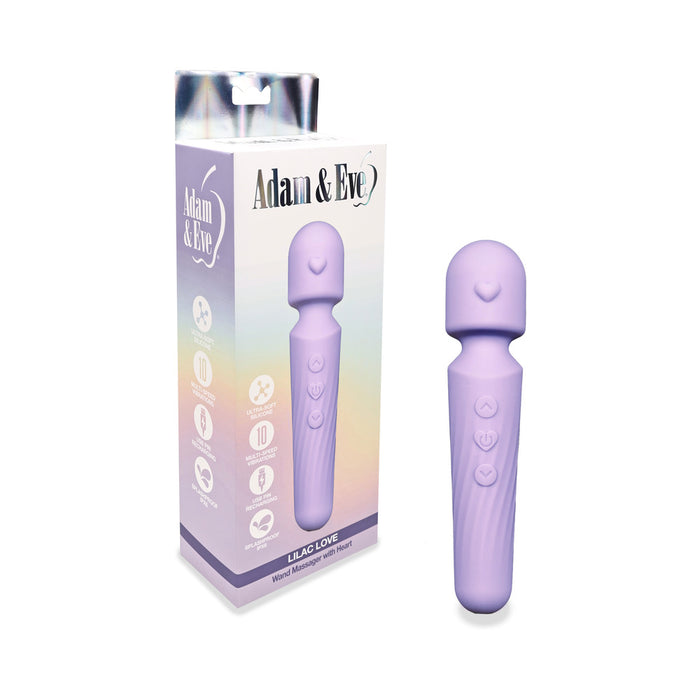 Adam & Eve Lilac Love Wand