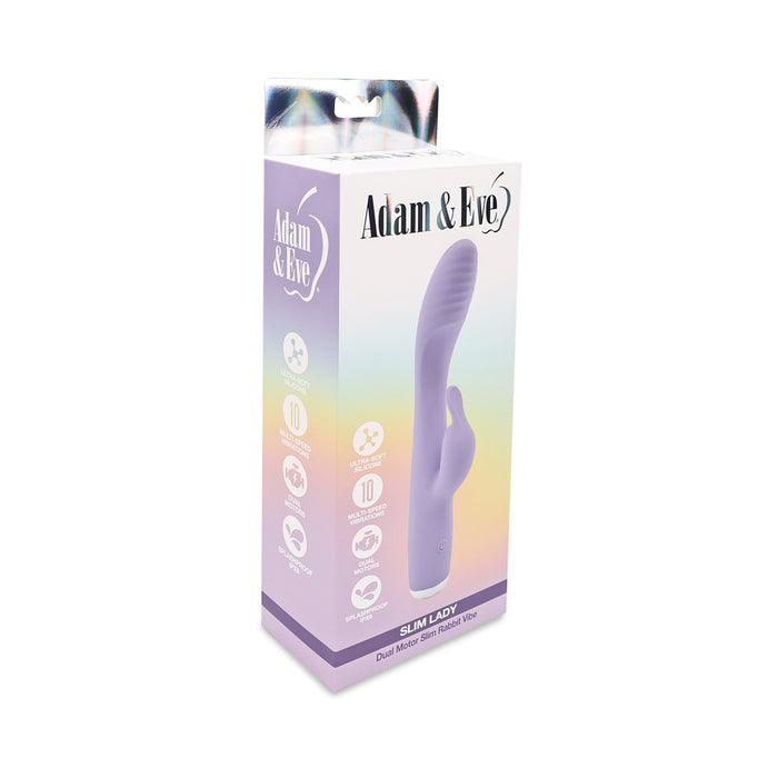Adam & Eve Slim Lady Dual Motor Rabbit