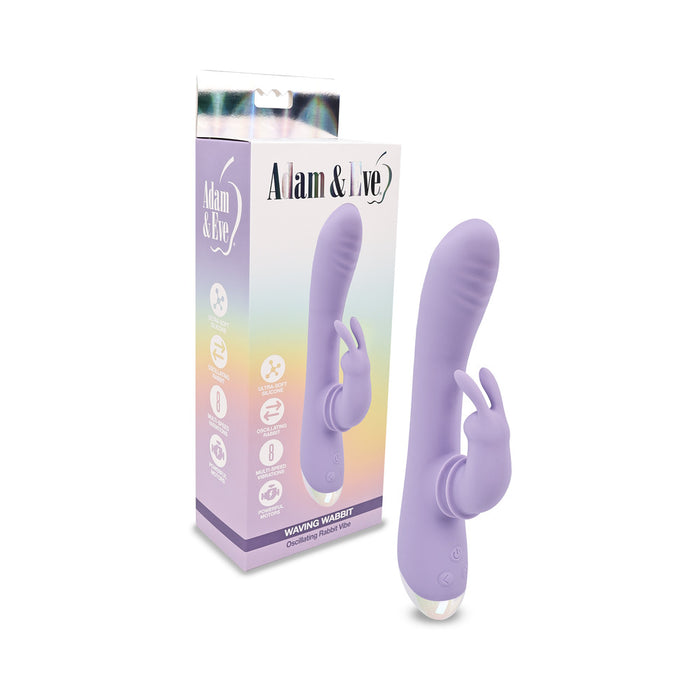 Adam & Eve Waving Wabbit