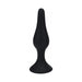 LEVELZ Slim Silicone Anal Plug XLarge Black