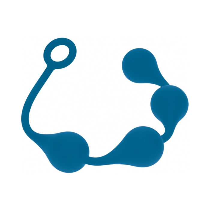 LEVELZ Waterdrop Silicone Anal Balls Large 40 mm Teal