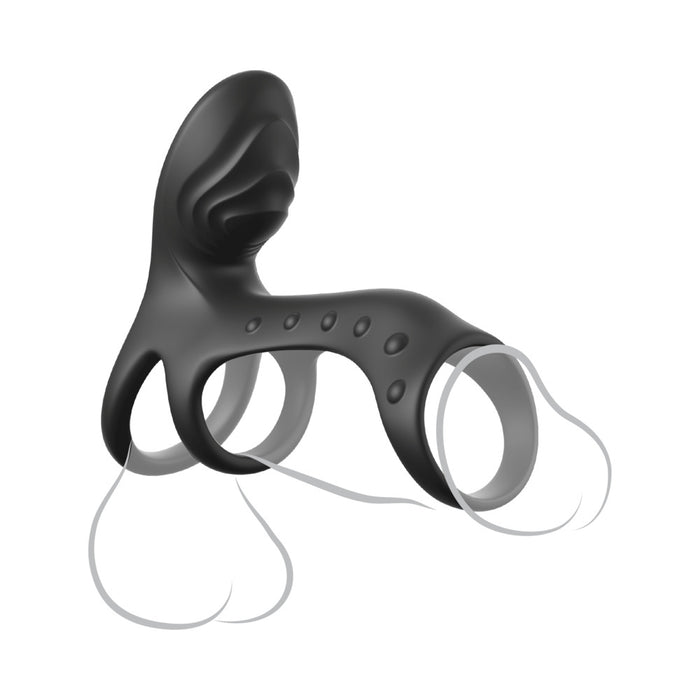 Fantasy C-Ringz Ultimate Couples Cage Pro Black