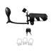 Fantasy C-Ringz Remote-Controlled Vibrating Cock Blocker with Ass-Gasm Plug Black