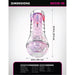 PDX Elite ViewTube XXL See Thru EZ-Grip LED Stroker Clear