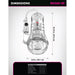 PDX Elite ViewTube Vac XXL Pump See Thru EZ-Grip Pump Stroker Clear