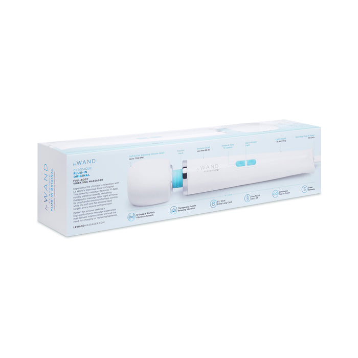 Le Wand Classique Plug-In Wand Massager