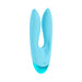 Loveline Amour Rechargeable Silicone Dual Motor Vibrator Blue