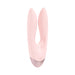 Loveline Amour Rechargeable Silicone Dual Motor Vibrator Pink