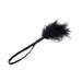 Sportsheets Sex & Mischief Peaches 'n CreaMe Wrist Feather Tickler Black