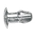 Master Series Dicked Clear Hollow Anal Plug Medium