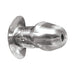 Master Series Dicked Clear Hollow Anal Plug XLarge
