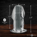 Master Series Dicked Clear Hollow Anal Plug XLarge