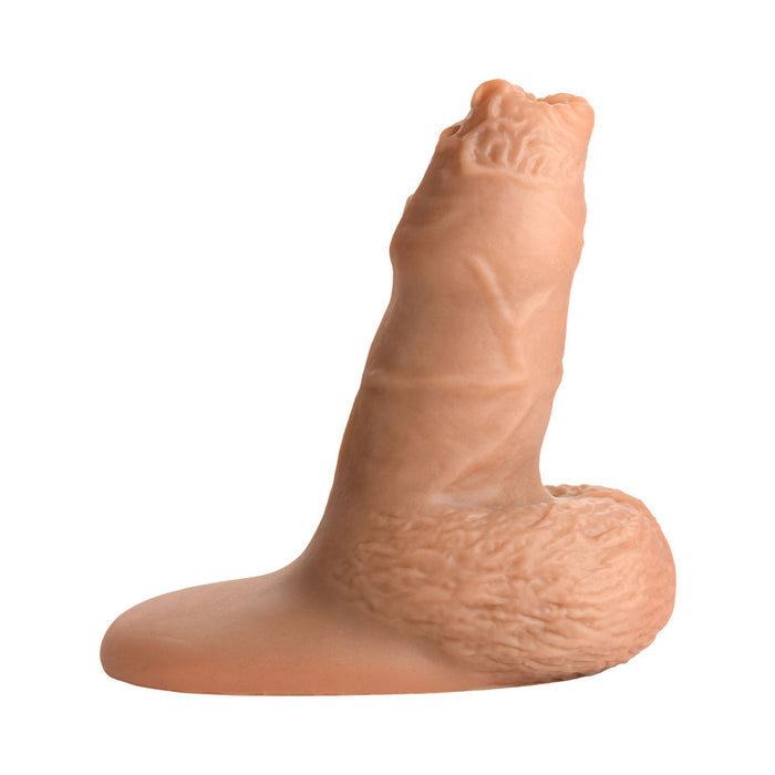 Strap U 5.1 in. Uncut Silicone Packer Dildo Medium
