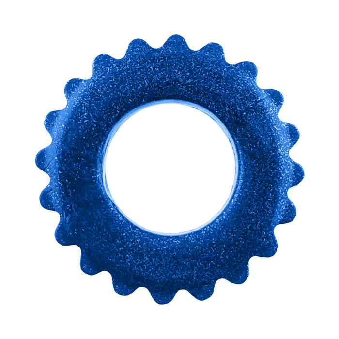 Oxballs Plushy Single Ring Blue Fire