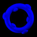 Oxballs Spinner Single Silicone Ring Glacier