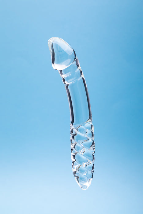 Clarity Celestial Desire Glass Dildo