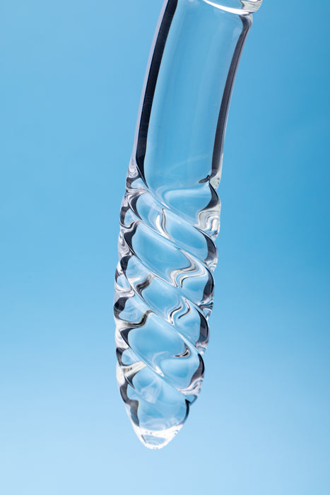 Clarity Celestial Desire Glass Dildo