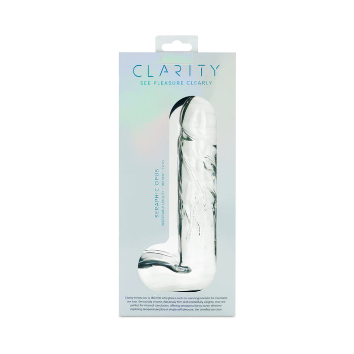 Clarity Seraphic Opus Glass Dildo