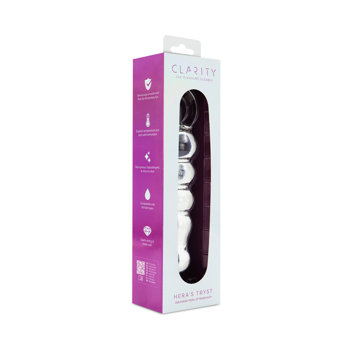 Clarity Hera's Tryst Glass Dildo