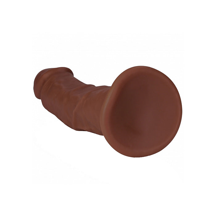 RealRock 8 in. Cock Curved Brown